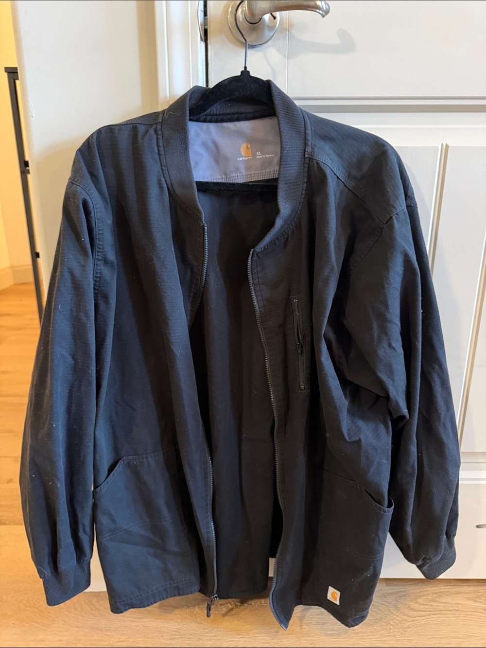 Carhartt Black Men's Scrubs Jacket